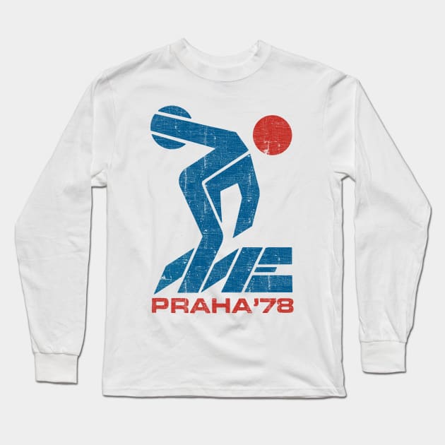 Praha 78 Long Sleeve T-Shirt by DrumRollDesigns